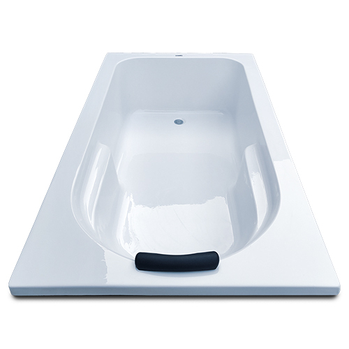 White Fixed Bath Tub - Color: As Per Requirement