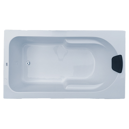White Fixed Bath Tub - Color: As Per Requirement