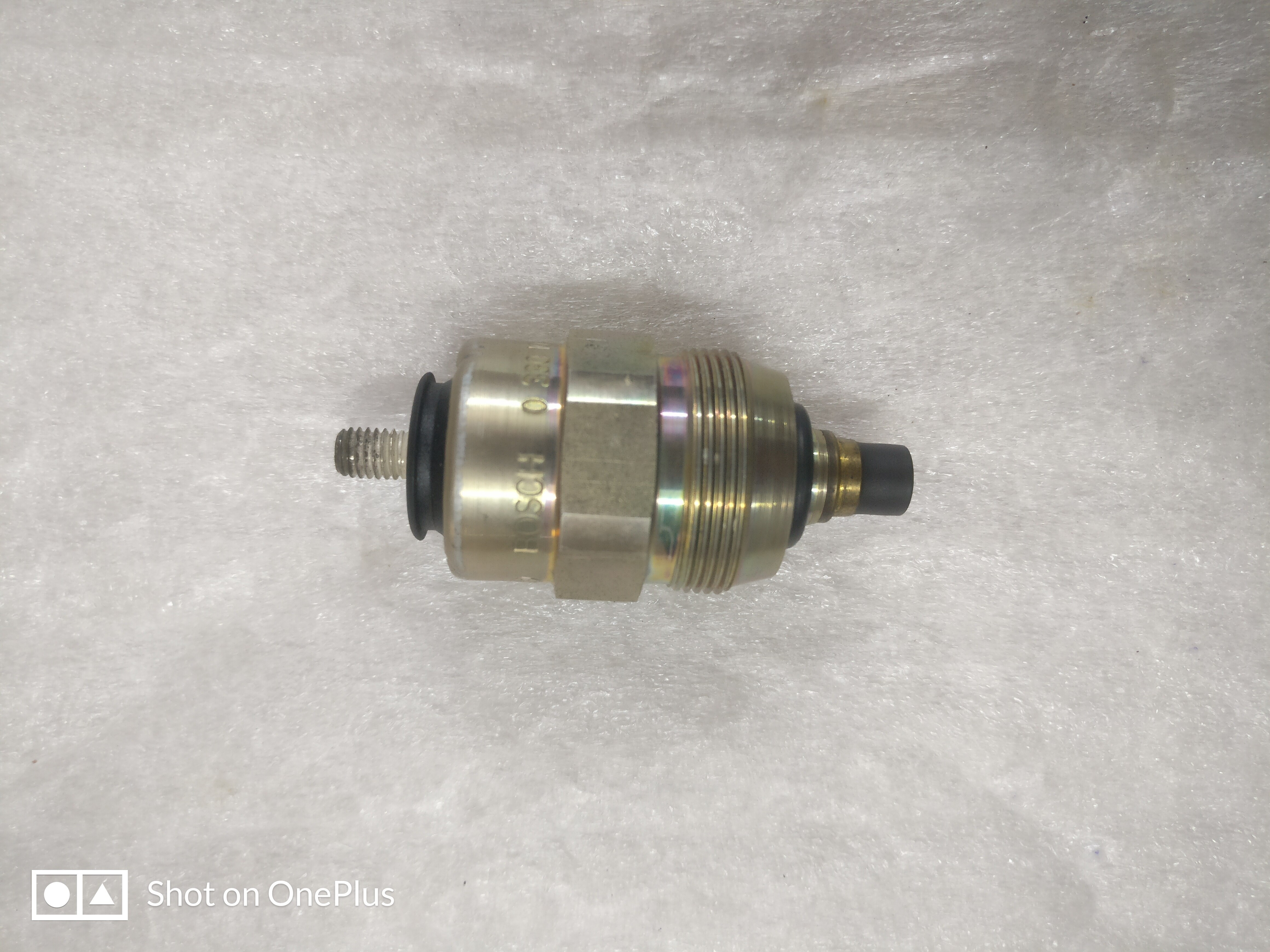 Stop Solenoid - Genuine Alang Ship Breaking Yard Parts | 36 Horsepower Inboard Boat Engine Application