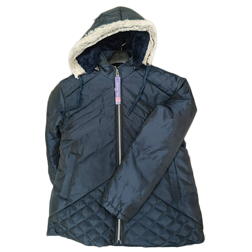 Ladies Hooded Solid Quilted Jacket Age Group: Adult