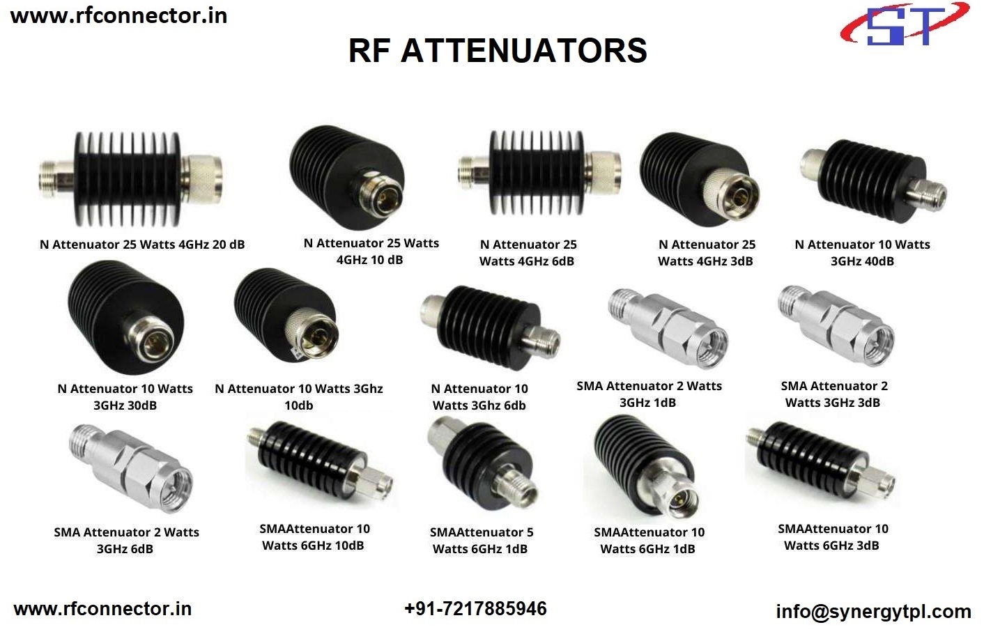 Microwave Rf Attenuator Weight: 1 Kilograms (Kg)