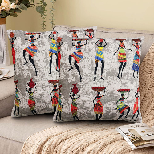 Grey | Black | Red | Orange | Green | Blue | Yellow Chenille Printed Cushion Covers