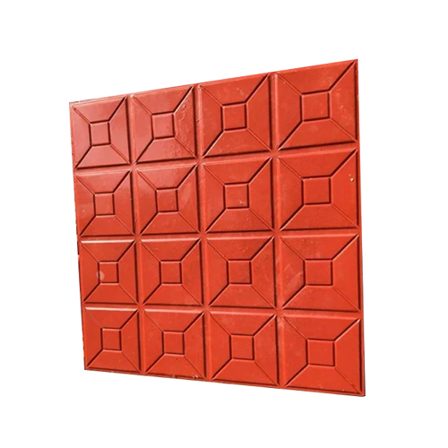 Red Color Cement Ramp Tiles - Feature: Non-Slip