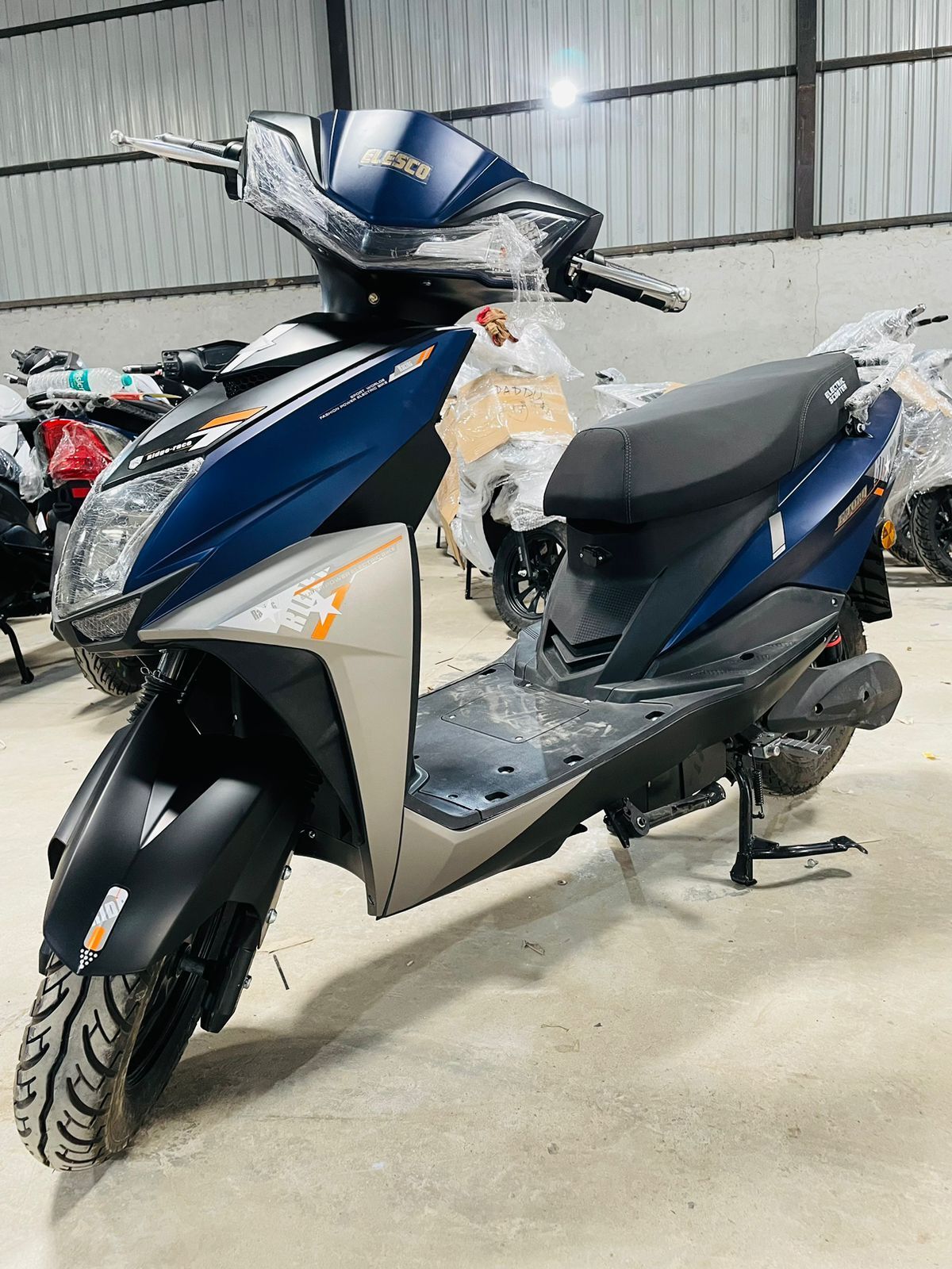 Elesco Electric Lithium Battery Scooty Price E-torq Electric