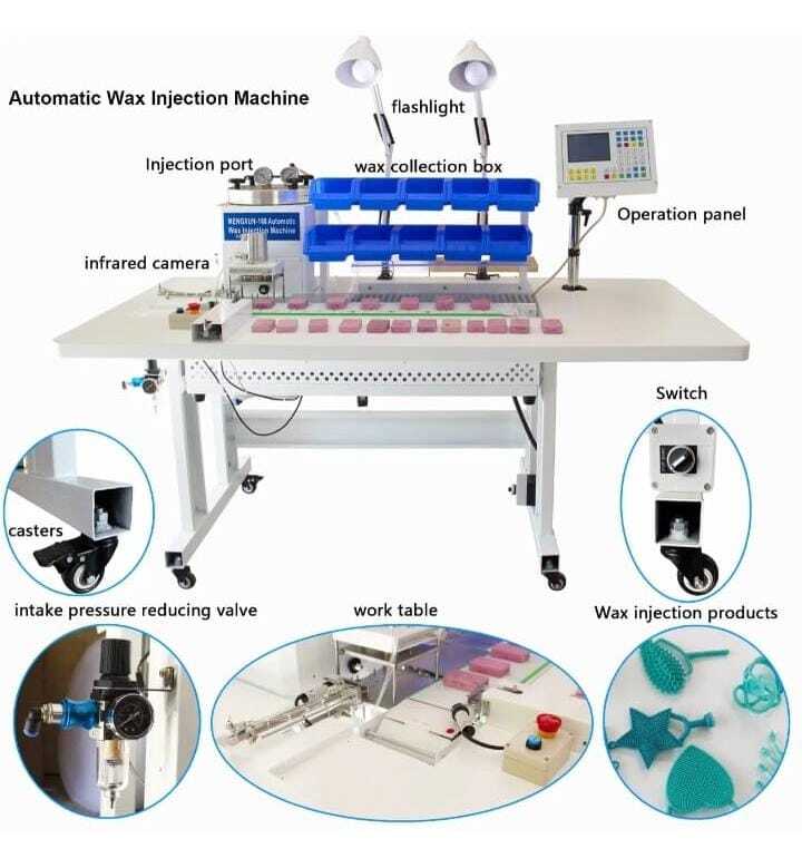 Steel Robotic Wax Injector