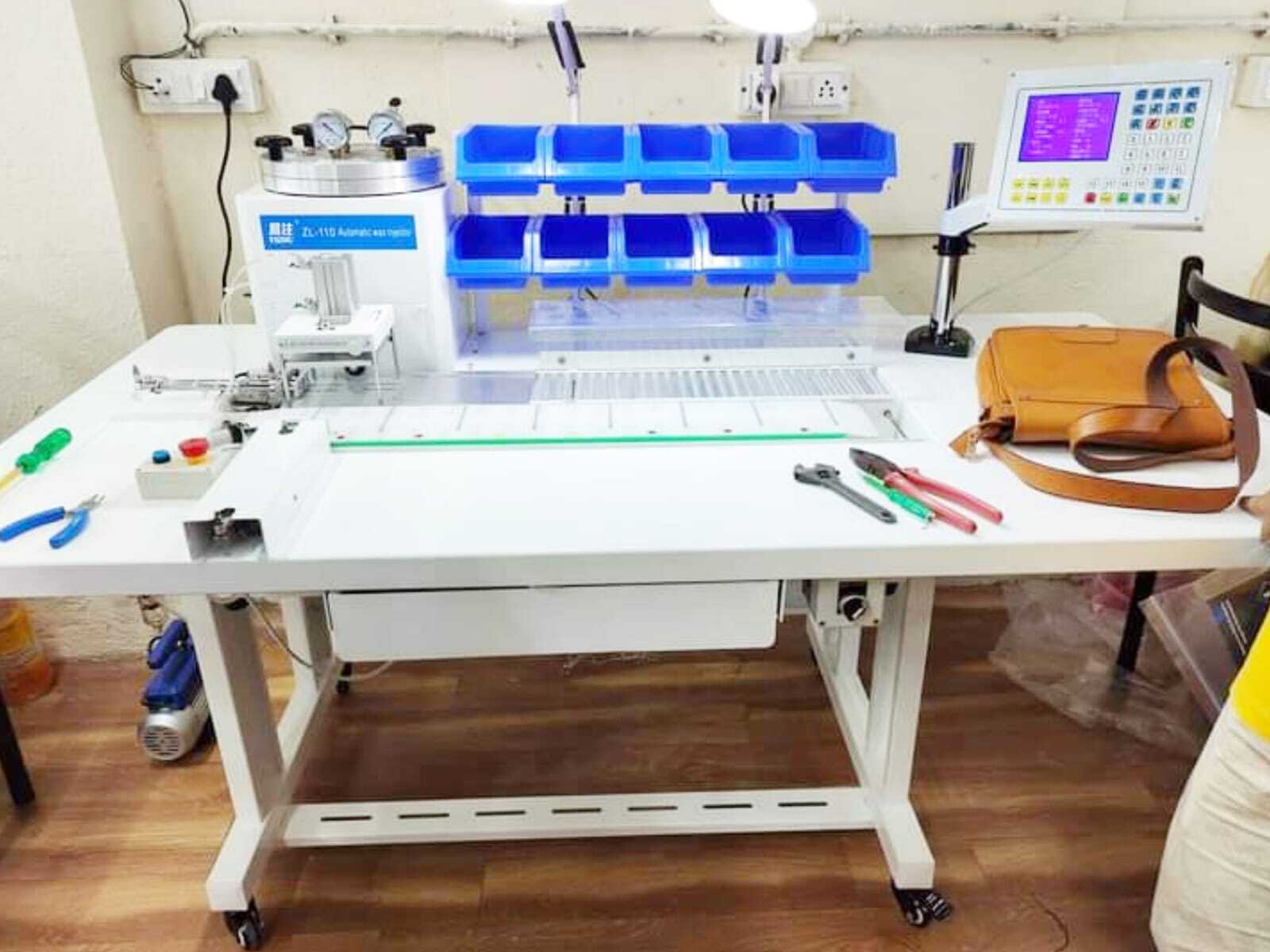 Steel Robotic Wax Injector