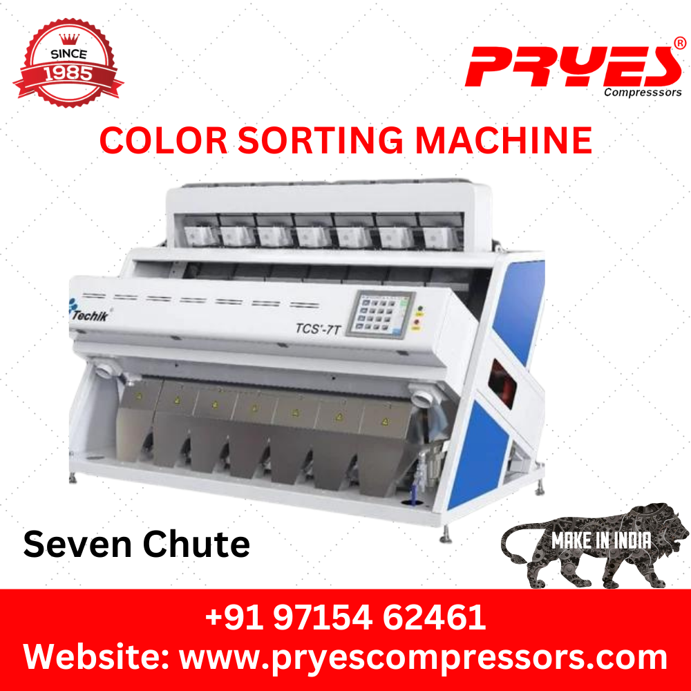 Rice Color Sorting Machine - 10 Chute Accuracy: 99 %