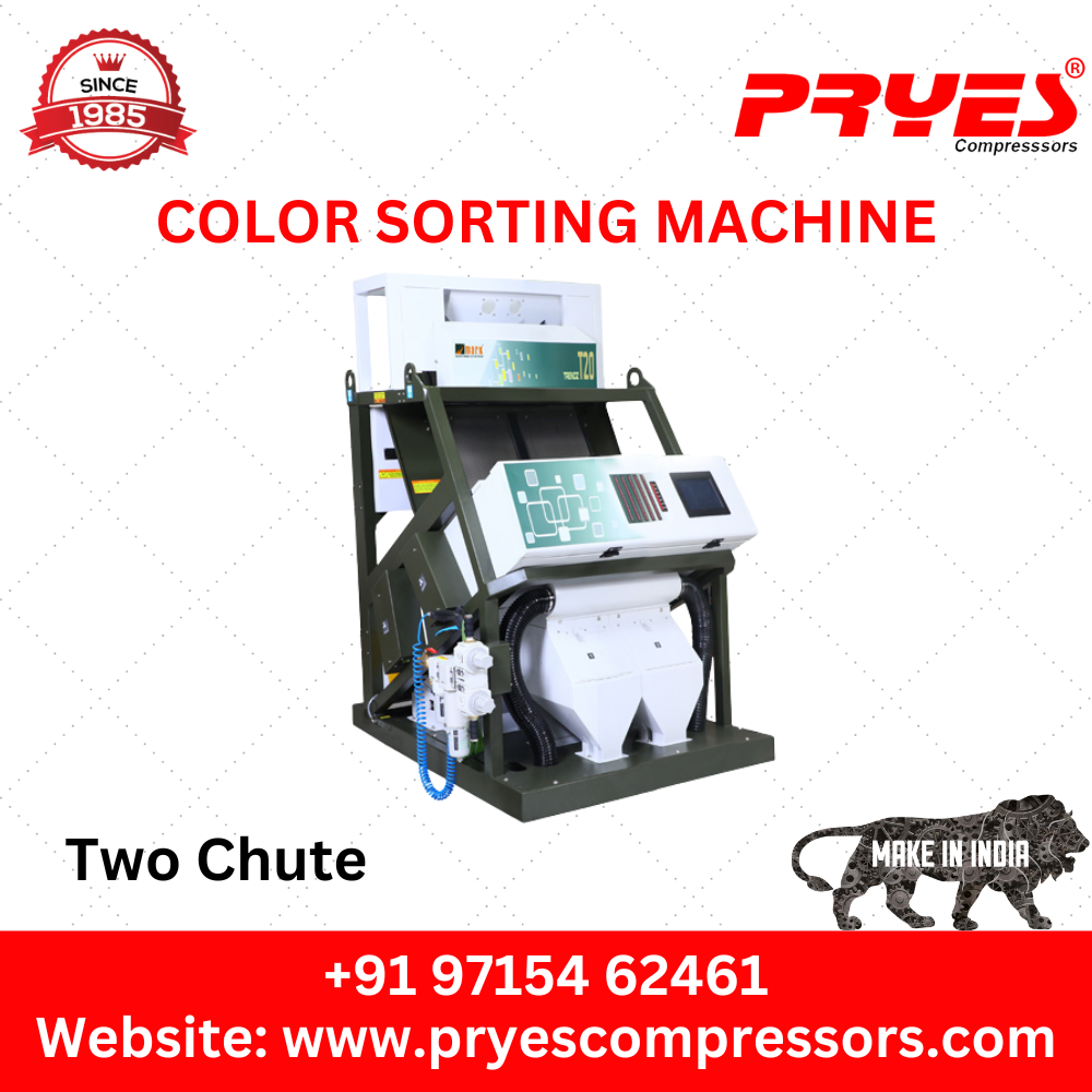 Rice Color Sorting Machine - 10 Chute Accuracy: 99 %