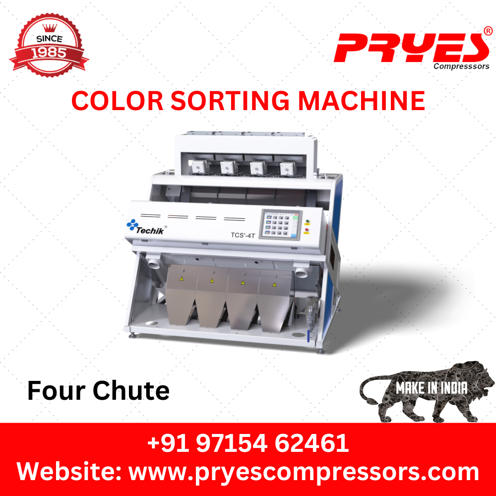 Rice Color Sorting Machine - 10 Chute Accuracy: 99 %