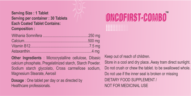 Withania Somnifera With Vitamin B12 And Astaxanthin Tablet