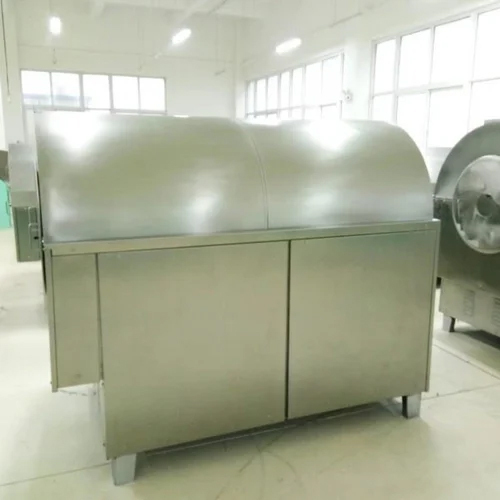 Chana Roasting Machine - Stainless Steel, 1000 KG Capacity, 415 Volt Voltage | High Efficiency, Eco Friendly, Low Noise, Automatic Operation