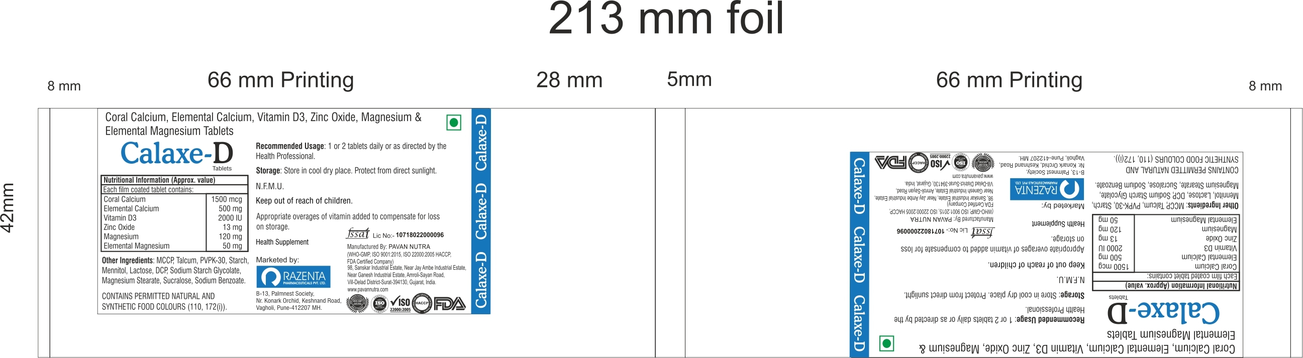 Ccm With Vitamin K27 With L Methylfolate Tablet