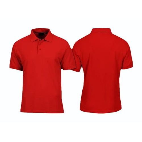 Red Catering Uniform - Cotton, Customized Size, Various Colors | Washable and Versatile Design for Professional Services