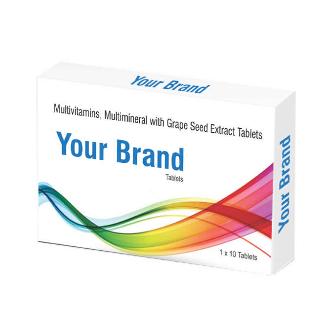 Multivitamin With Multimineral And Grape Seed Extract Tablet