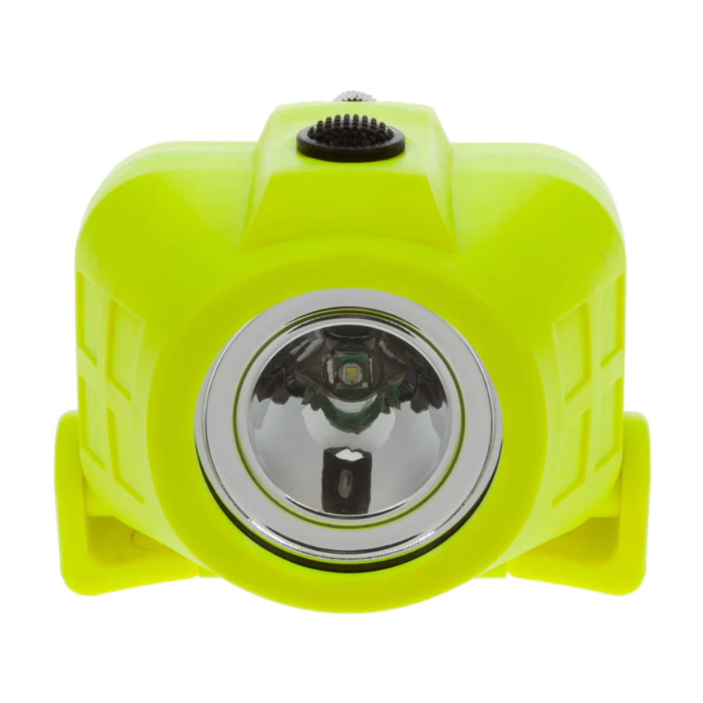 Nightstick - Abs Material, Green Color, 3 Aaa Cell Light Source - Helmet Mounted, Intrinsically Safe, Dual-function Headlamp With Multi-position Tilt Design