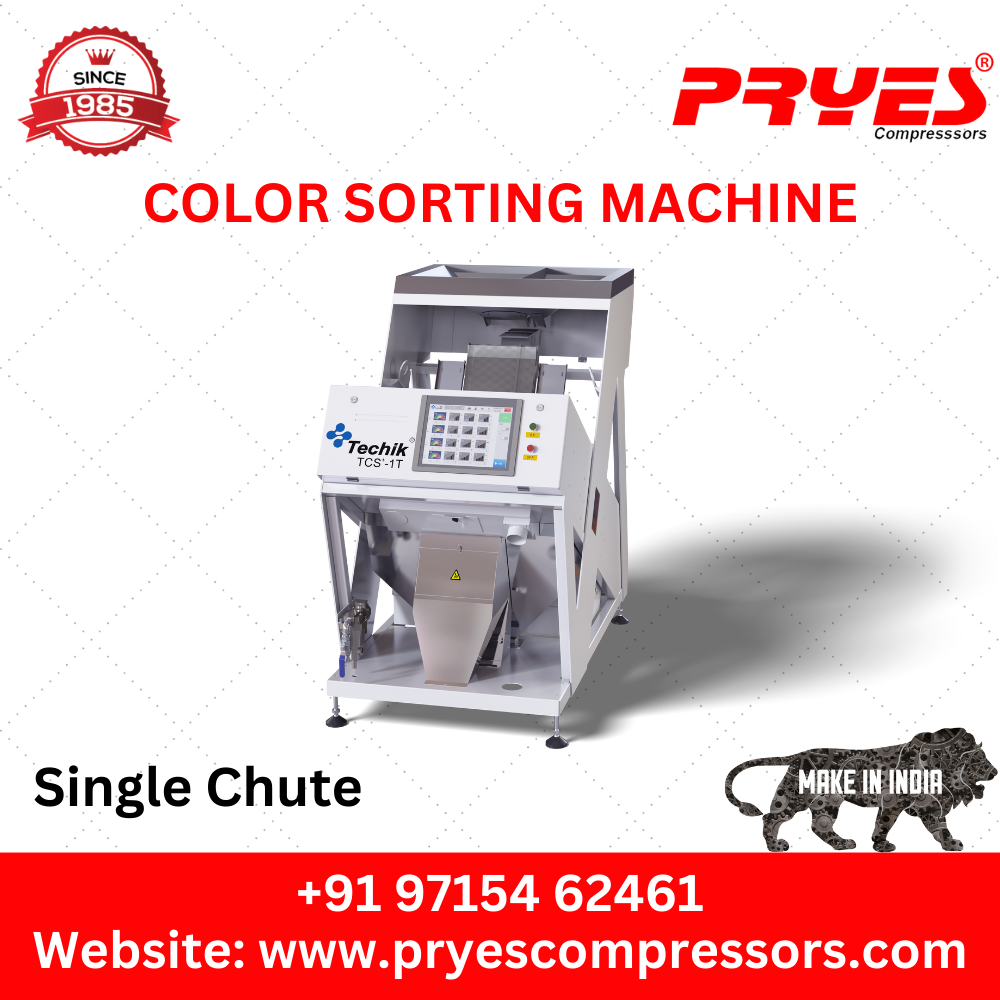 Rice Color Sorting Machine - 8 Chute Accuracy: 99 %