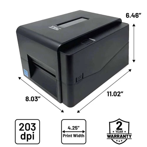 Tsc TE210 Barcode Printer - Compact Design , High-Speed Printing with Precision Scanning
