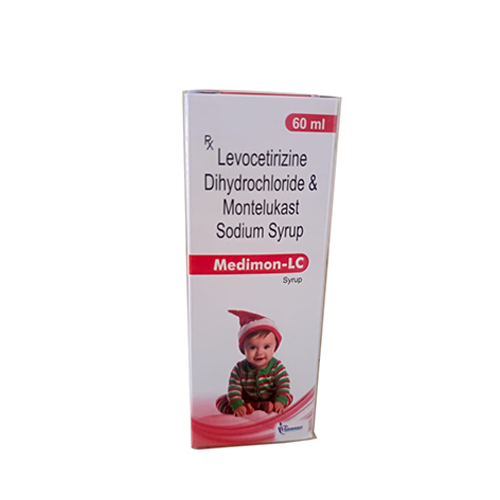 Levocetirizine Dihydrochloride & Montelukast Sodium Syrup - Liquid Formulation for Adults | Allergy and Asthma Relief, Store in Cool Place