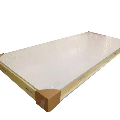 Cold Room Panel - Steel Material, Customized Size, Golden Color | Industrial Usage, Durable Performance