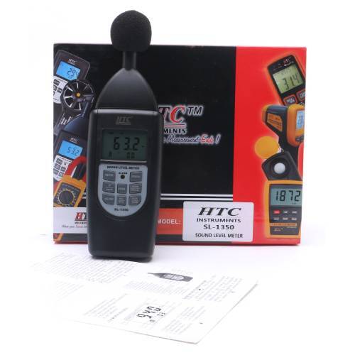 Sound Level Meter - Dc Output 01.3v 10mv/db , 94db Full Calibration At 1khz, Optional Rs-232 Communication, Slow/fast Response, Alarm Volume 30-130db, Current & Equivalent Sound Pressure Level Measurements, Led Relay Output