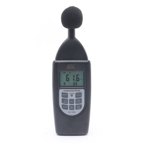 Sound Level Meter - Dc Output 01.3v 10mv/db , 94db Full Calibration At 1khz, Optional Rs-232 Communication, Slow/fast Response, Alarm Volume 30-130db, Current & Equivalent Sound Pressure Level Measurements, Led Relay Output