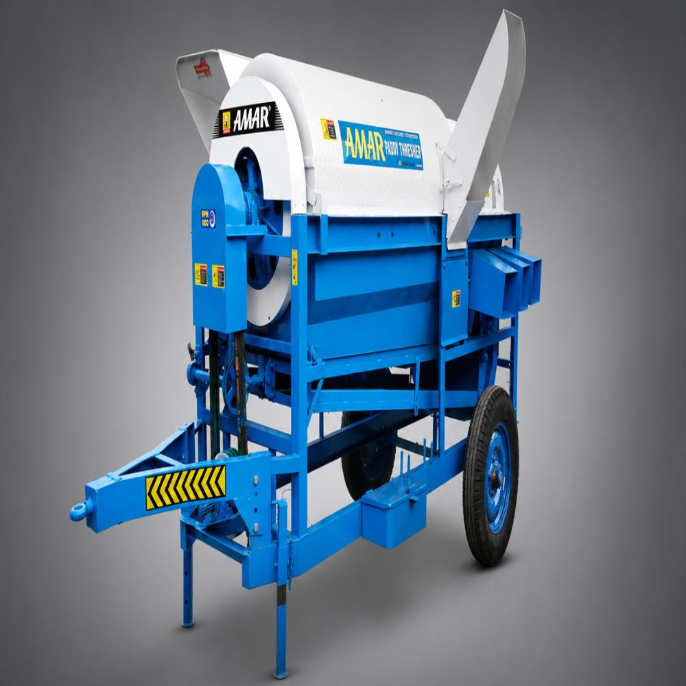 Paddy Rice Tractor Model Thresher - Capacity: 1001 - 2000 Kg/Hr