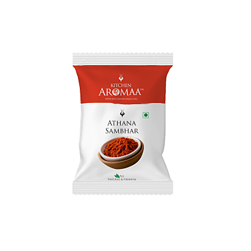 Athana Sambhar Pickle Masala - Fine Powder, Raw Processed | Authentic Blend of Traditional Indian Spices for Sambhar and Pickle Dishes