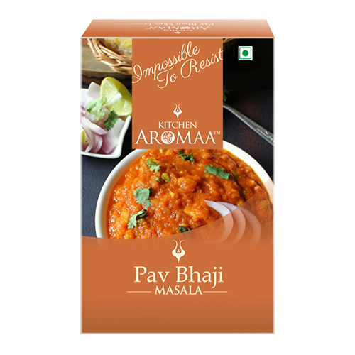 Pav Bhaji Masala - Fine Powdered Fresh Blend | Authentic Flavor, Easy Storage at Room Temperature