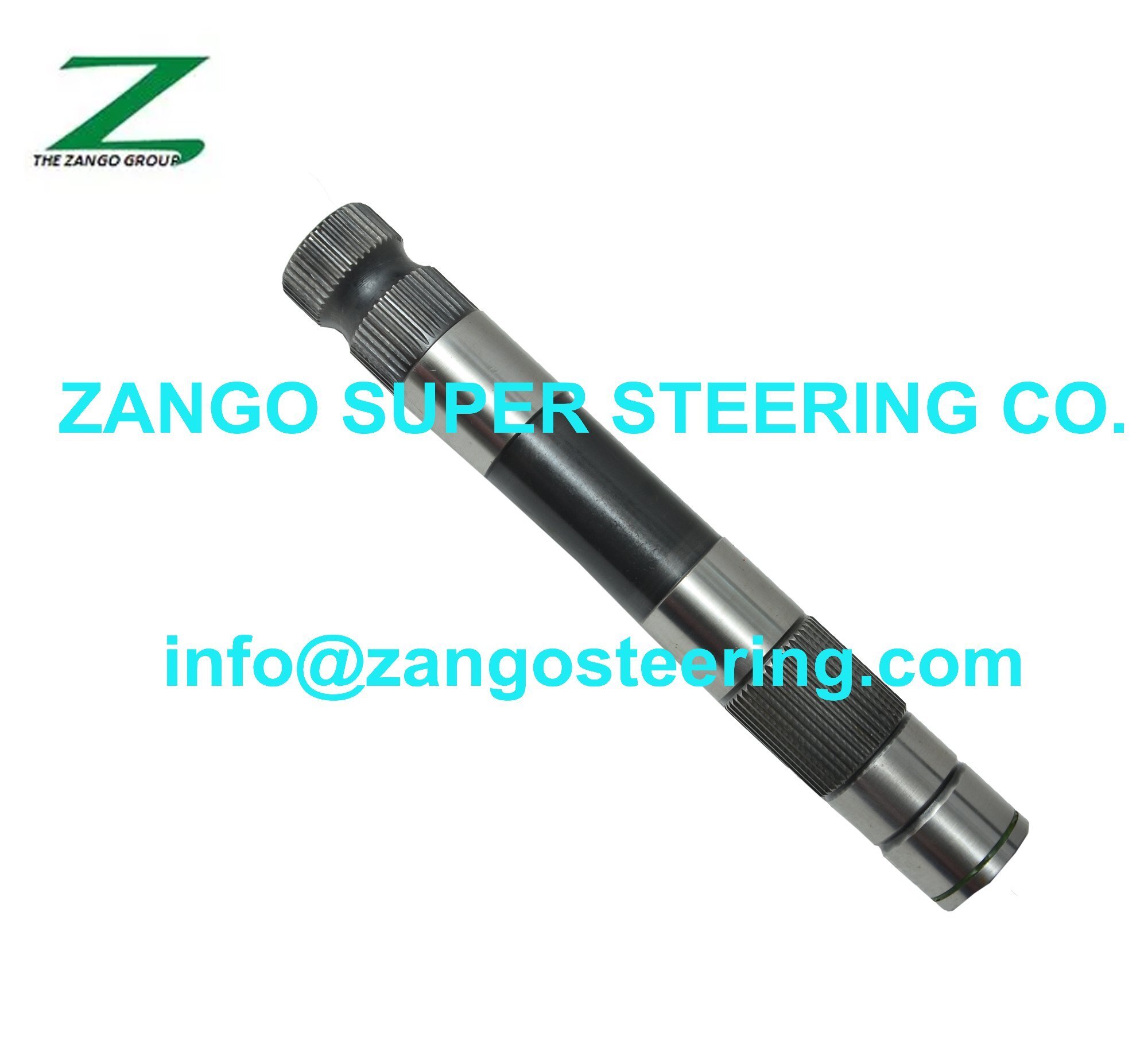 Silver And Black Spindle Shaft