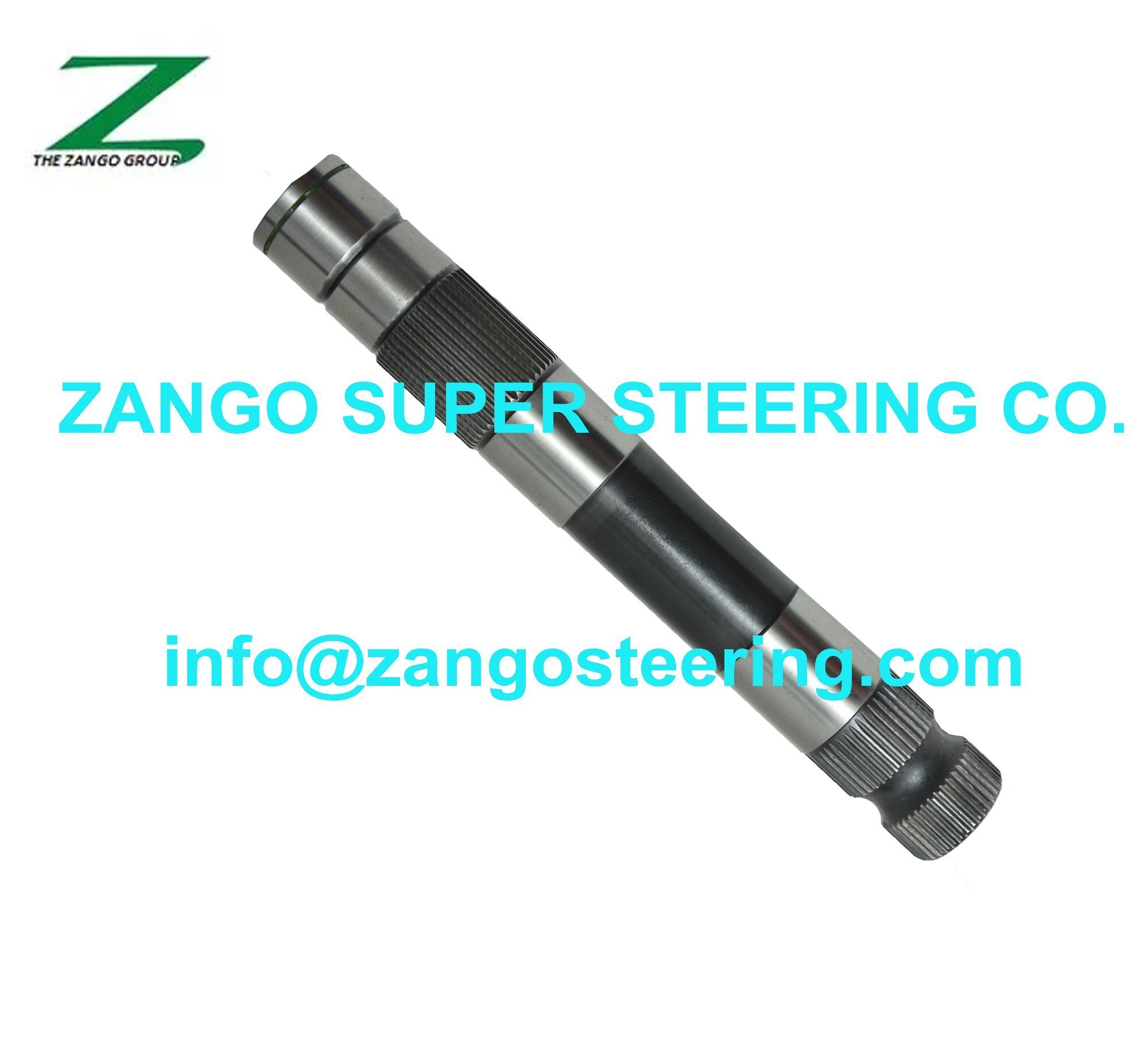Silver And Black Spindle Shaft