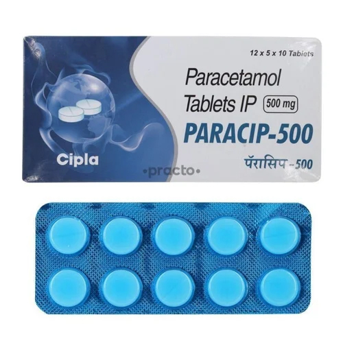 500 MG पैरासेटामोल टैबलेट्स आईपी