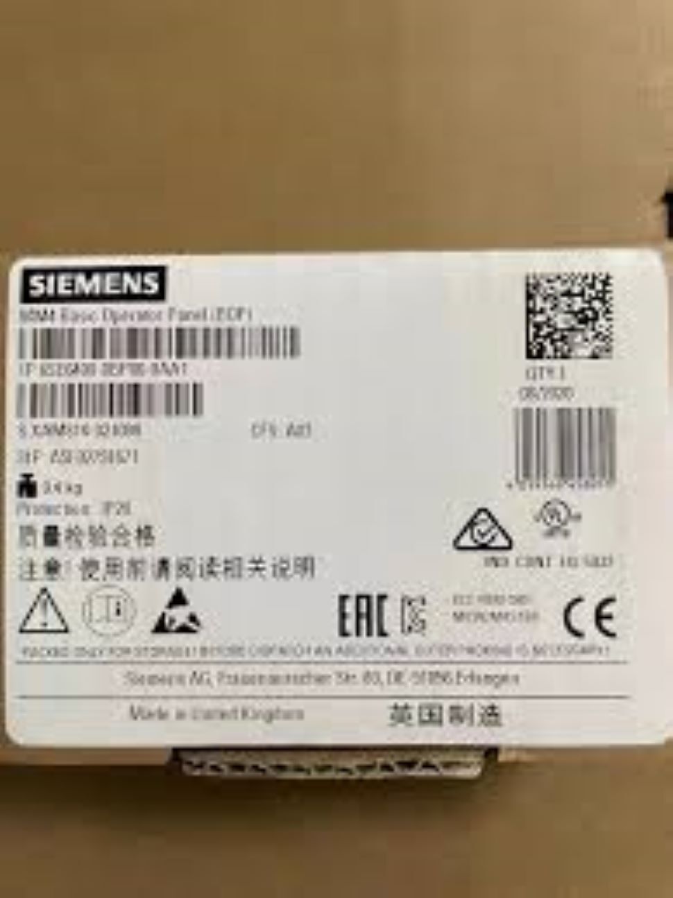 6sl3054-0cg00-1aa0-siemens Programmable Logic Controller