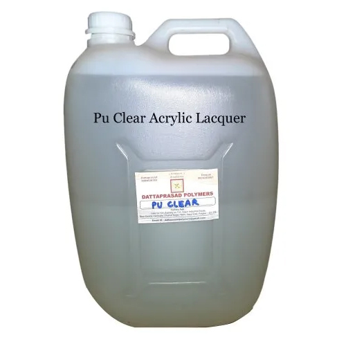 Colorless 20 Litre Pu Clear Acrylic Lacquer