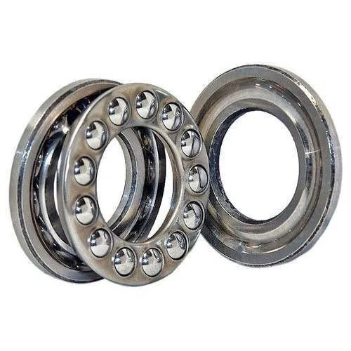 Industrial Thrust Bearings - Steel, Customizable Bore Size, Single/Dual Row, High Load Capacity, Flat/Angular Contact Structure, 1-Year Warranty