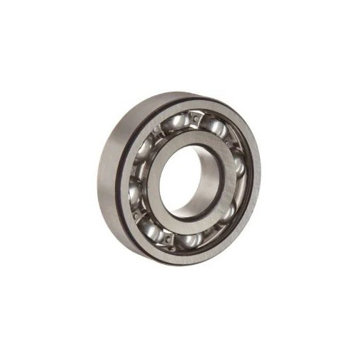 Single Row Deep Groove Ball Bearing - Steel Material, Single Row Design, Open Seals Type, Circular Structure | Ideal for Industrial Applications