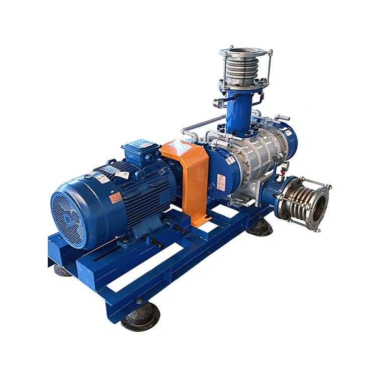 Industrial Use Mvr Steam Compressor - Color: Blue