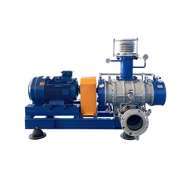 Industrial Use Mvr Steam Compressor - Color: Blue