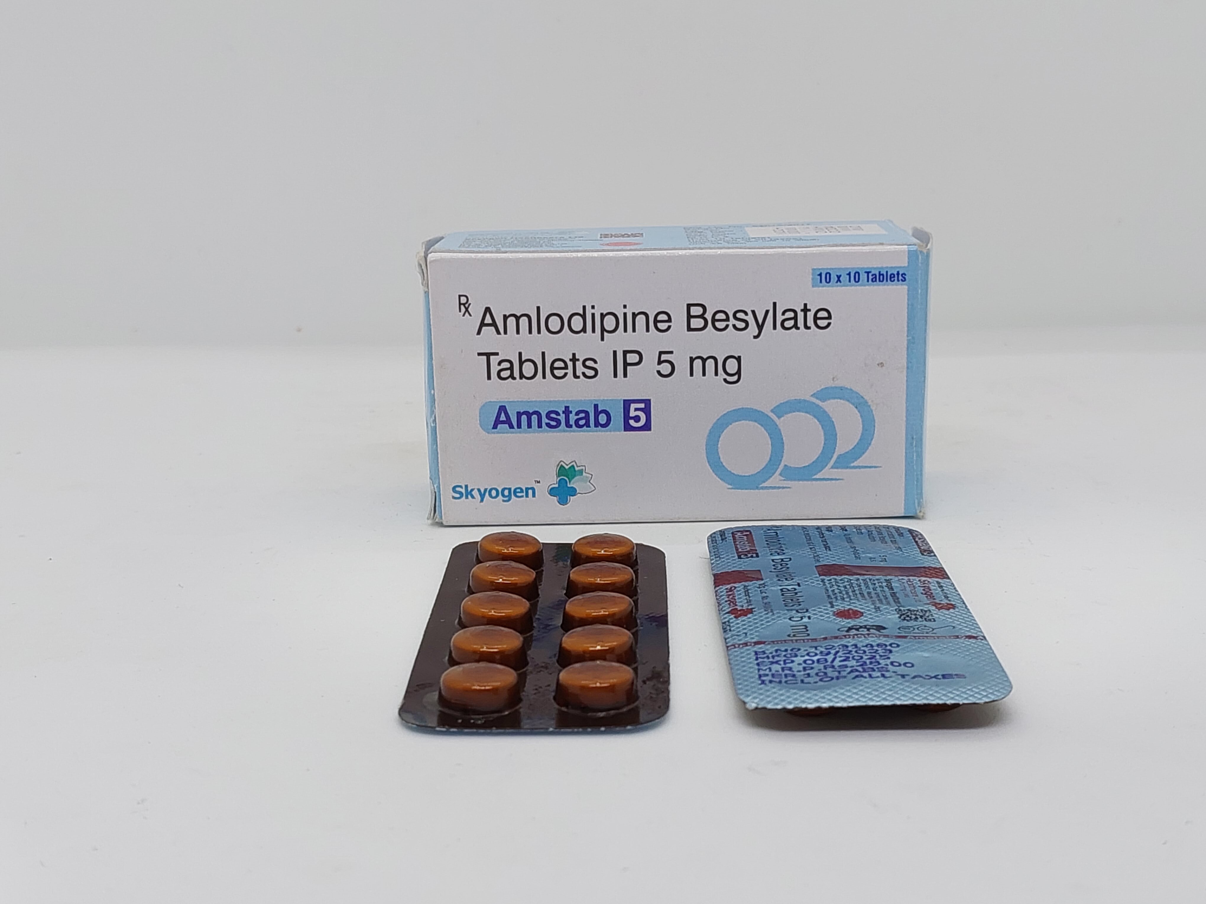 Amlodipine 5 - Physical Form: Tablets