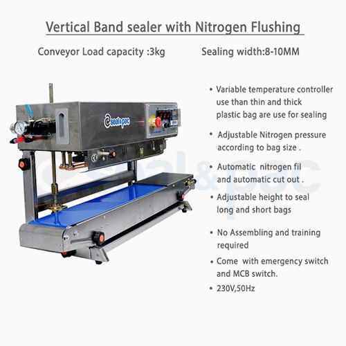 Band Sealing Machine With Nitrogen Flushing