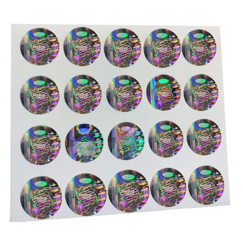 Multi Colors 3D Hologram Sticker