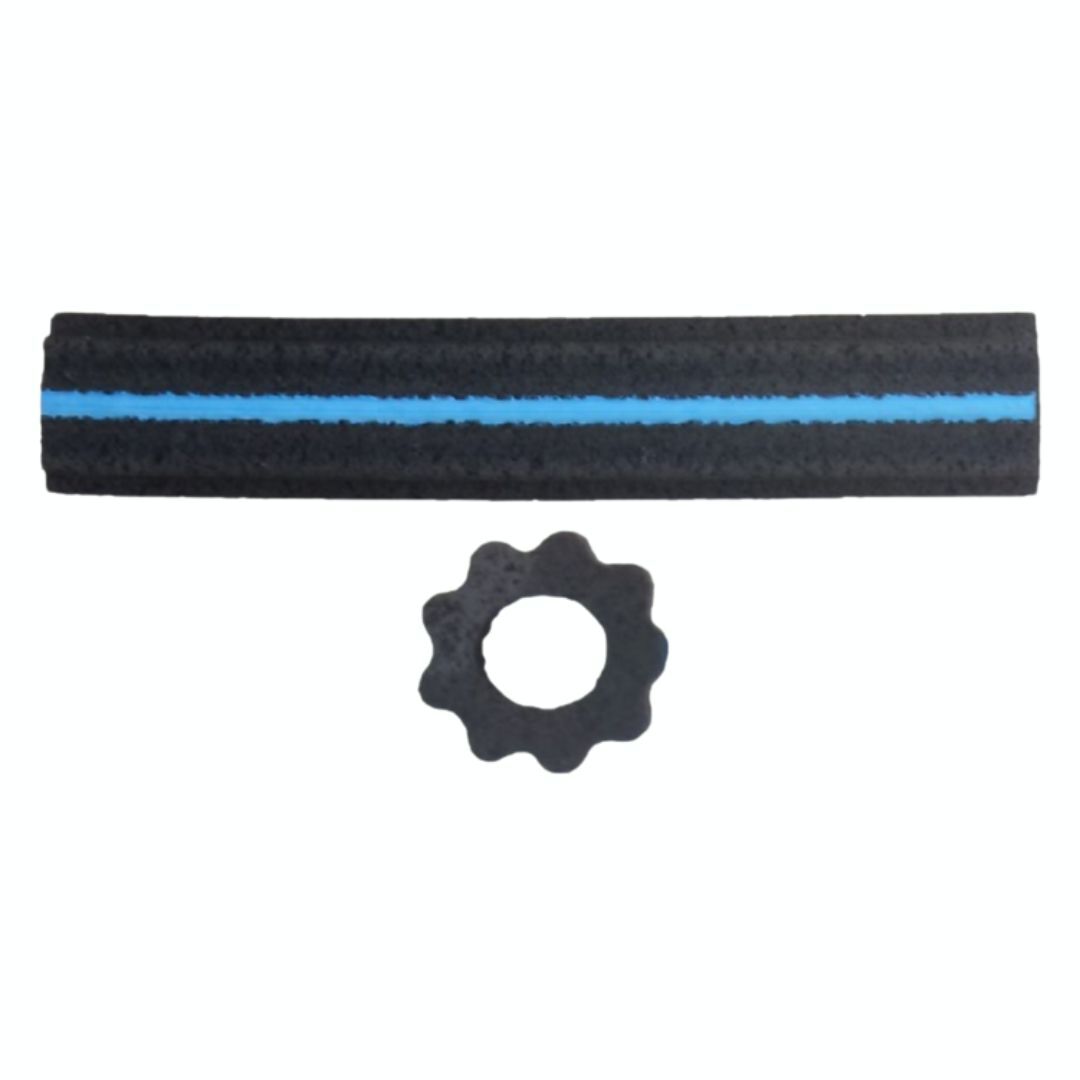 Airoxi Star Tube - 50m Length, 25.5mm Outer Diameter , Blue Line With Micro Holes For Fine Bubbles And Low Blocking Pressure Movement