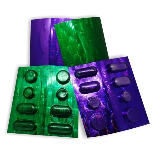 Pharmaceutical Blister Lidding Foil - Color: Orange