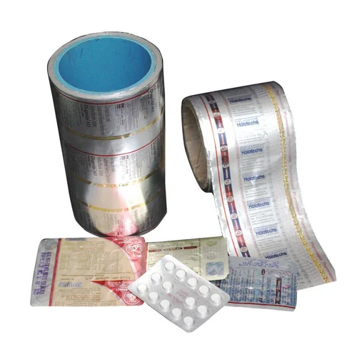 Pharmaceutical Blister Lidding Foil - Color: Orange