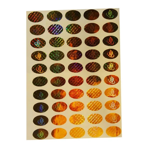 Security Hologram Stickers By Holographic Security Marking Systems (P) Ltd.