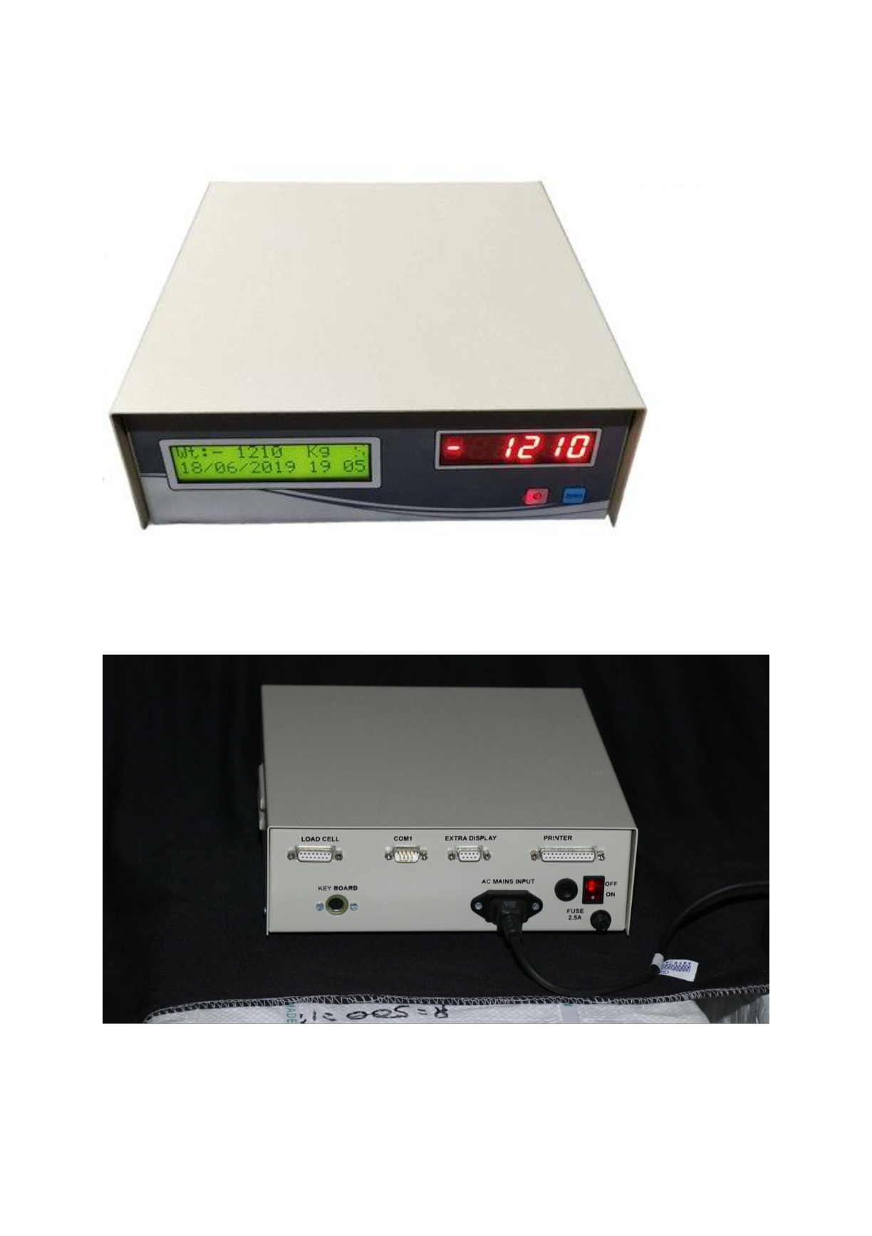 New Weighbridge Intelligent Terminals M - Color: White