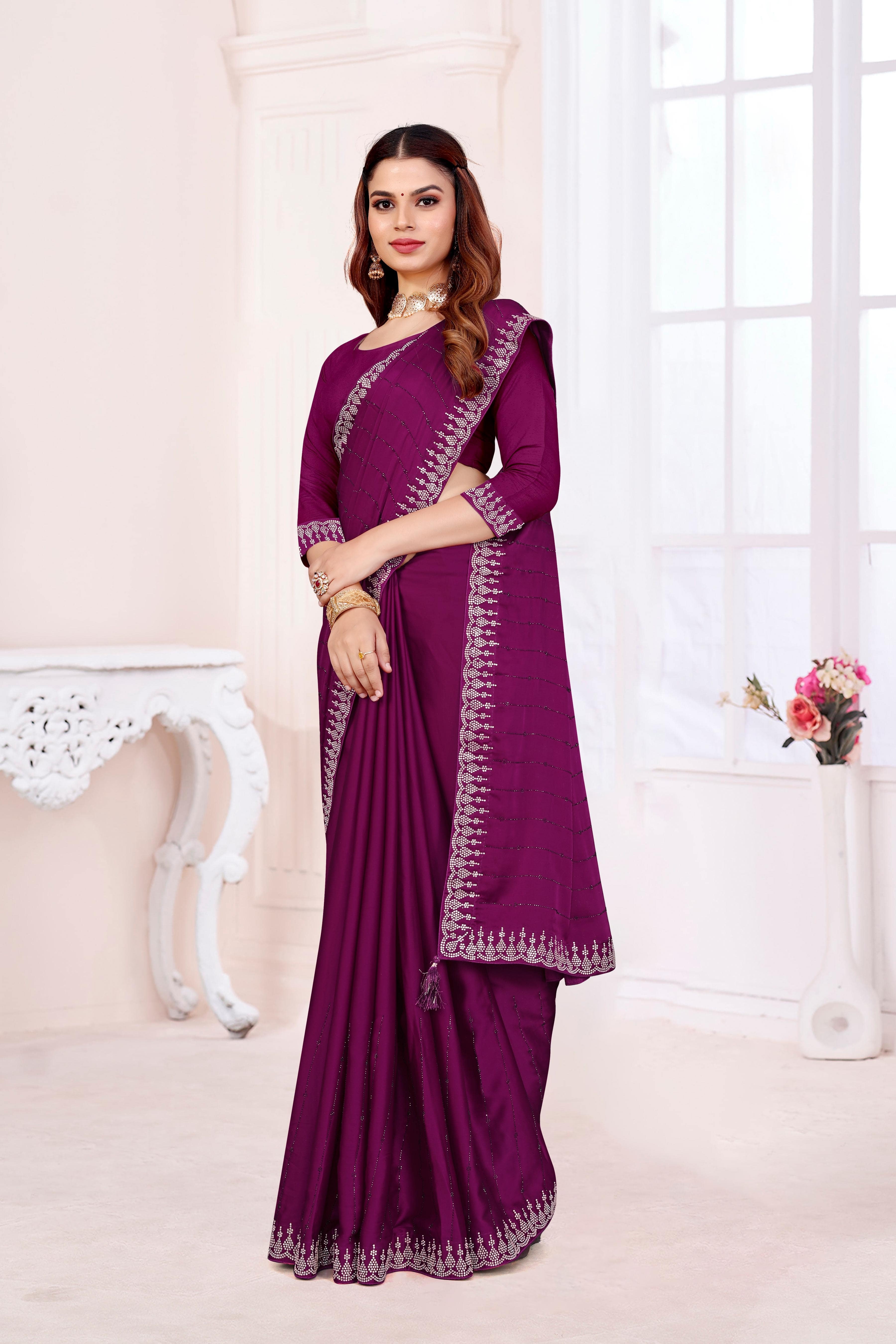 Women Silk Saree -1 - Color: Multicolor