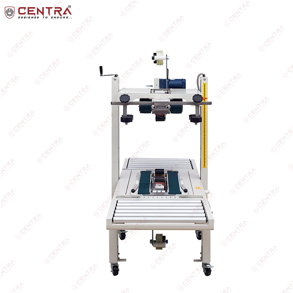 Carton Sealing Machine - Electric Drive, Adjustable Sealing Speed 20 M/min | Automatic Operation, New Condition, Bopp & Pvc Compatible