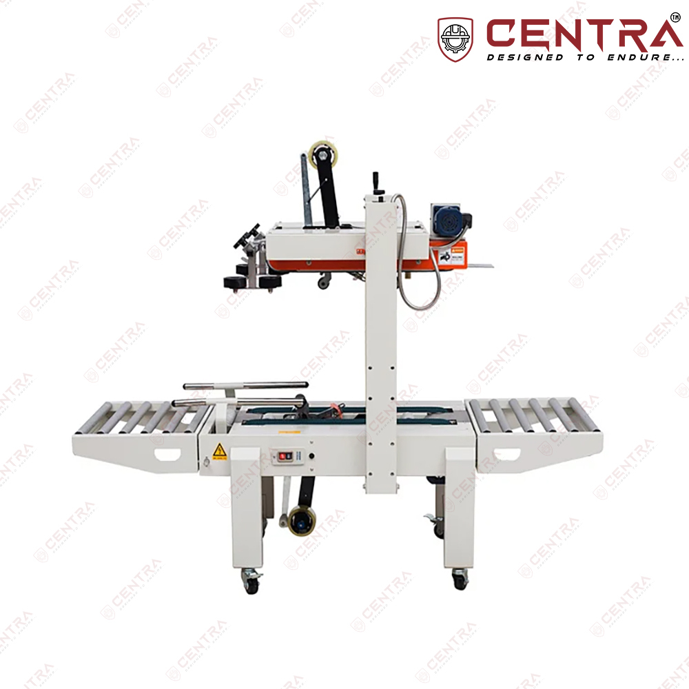 Carton Sealing Machine - Electric Drive, Adjustable Sealing Speed 20 M/min | Automatic Operation, New Condition, Bopp & Pvc Compatible