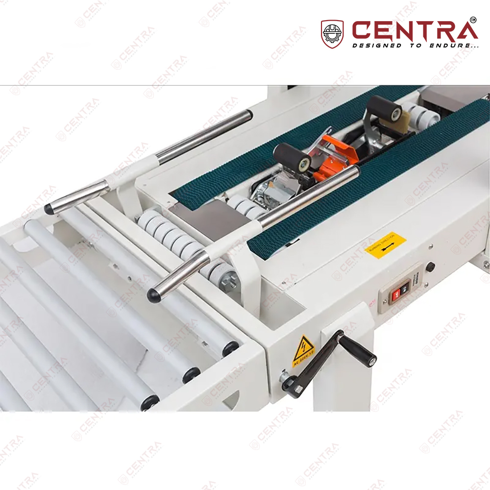 Carton Sealing Machine - Electric Drive, Adjustable Sealing Speed 20 M/min | Automatic Operation, New Condition, Bopp & Pvc Compatible