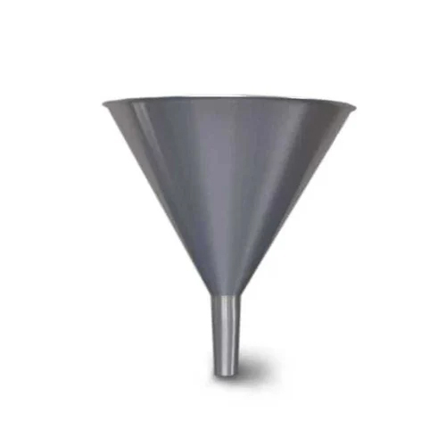 SS Conical Funnel - Stainless Steel, Versatile Design for Controlled Pouring, Manual Operation, Silver Finish, Warranty Included